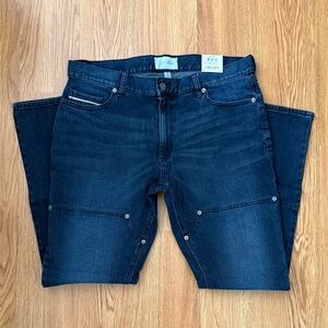 Sun + Stone Slim Fit Jeans Mens 34x30 Dark Wash Stretch New With Tags